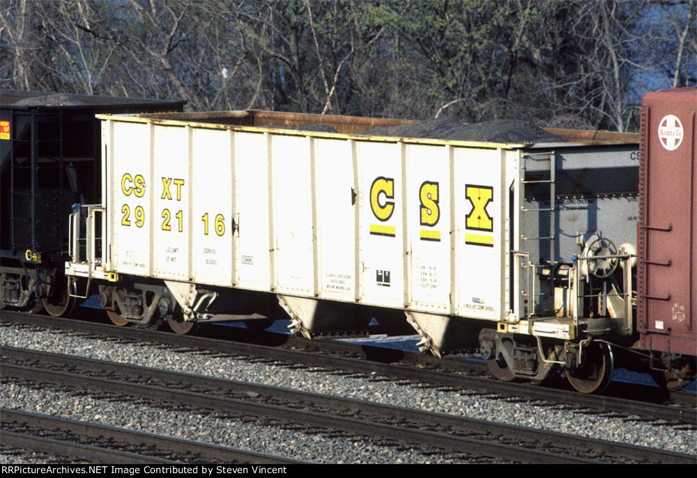 CSX hopper CSXT #292116           